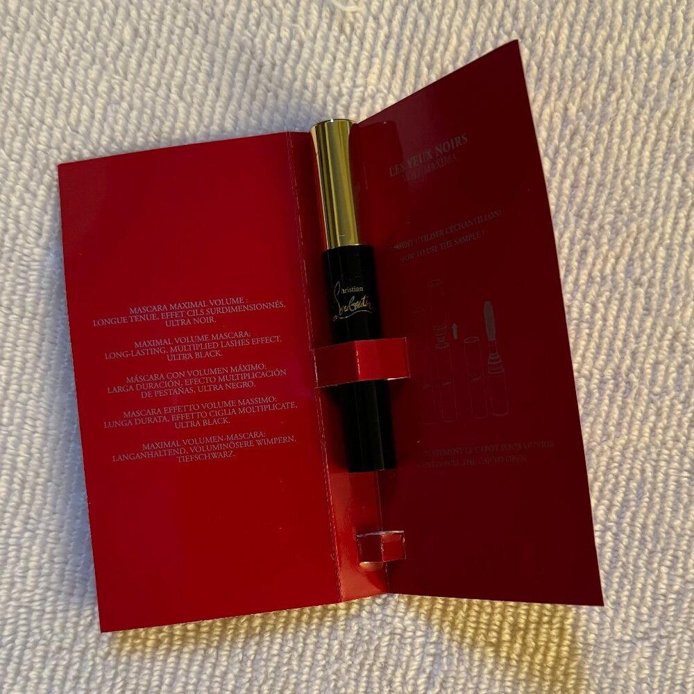 Christian Louboutin Volumaxima Mascara Mini, Volumizing, Black